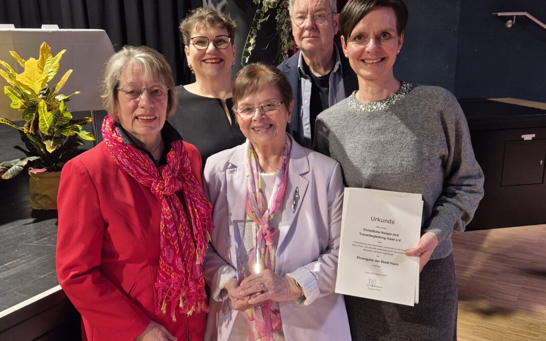 Ehrengabe der Stadt Haan 2026